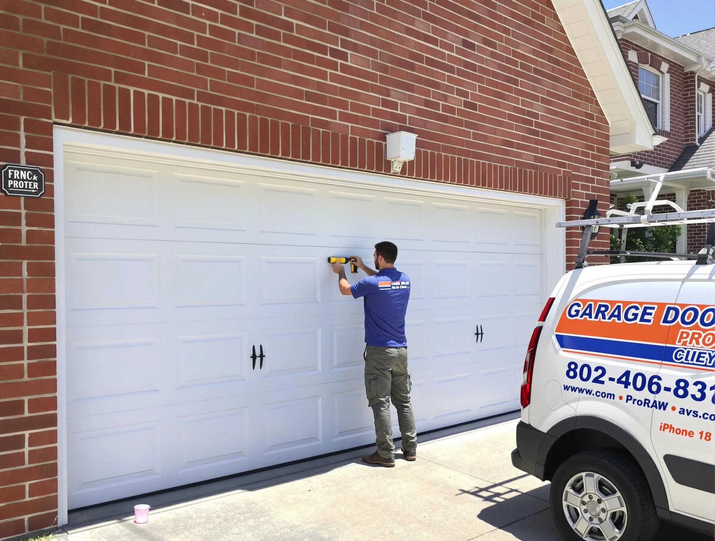 Local garage door repair service by Lindon Garage Door Repair in Lindon