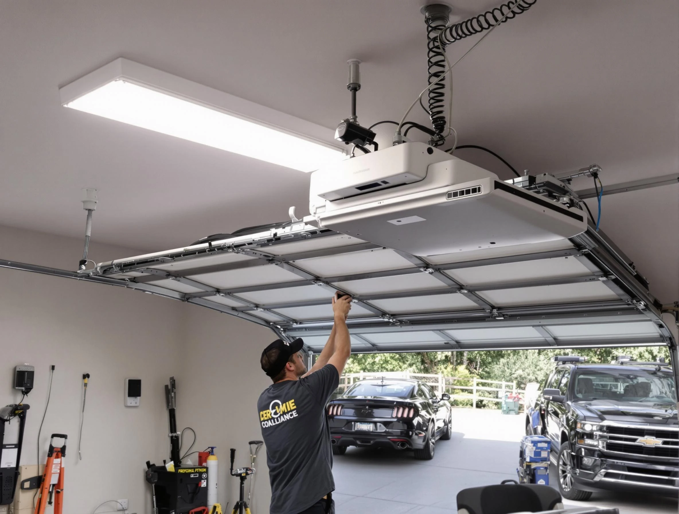 Garage Door Opener Installation in Lindon