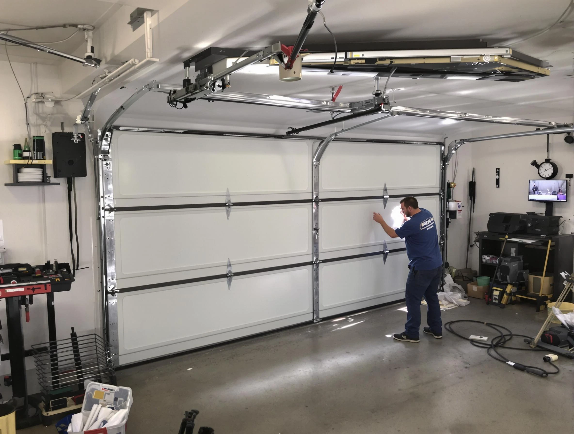Professional garage door repair service by Lindon Garage Door Repair in Lindon