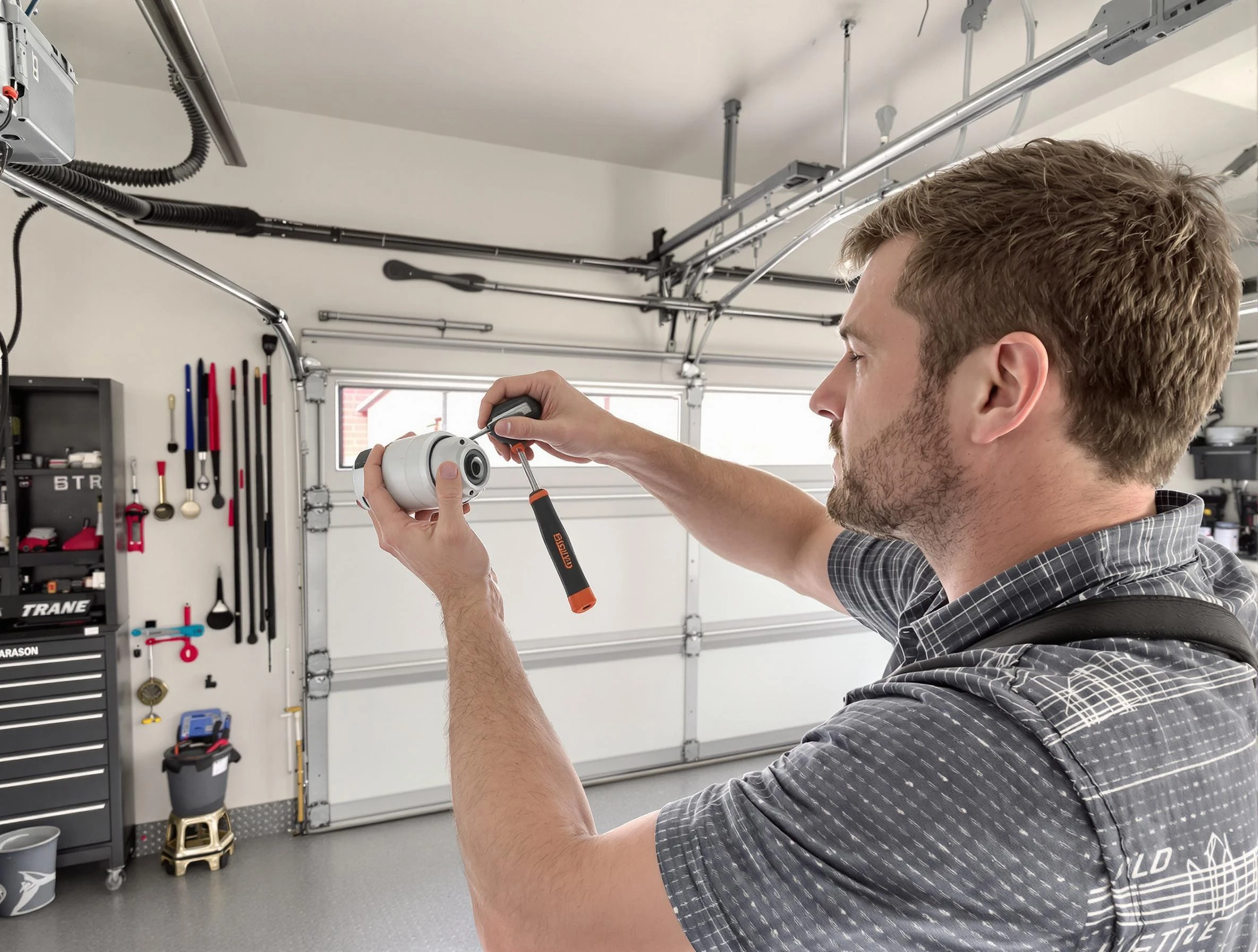 Garage door opener repair service by Lindon Garage Door Repair in Lindon