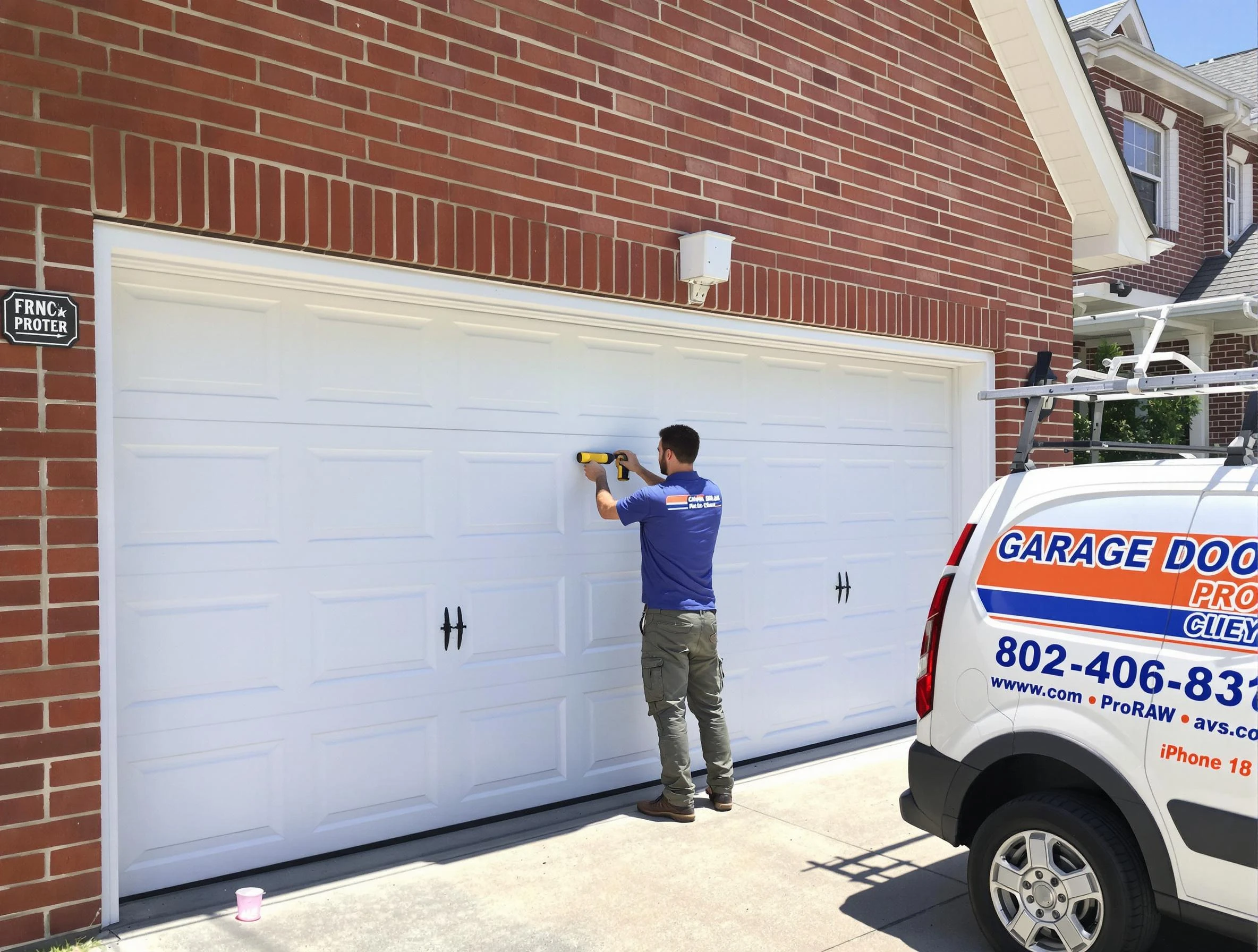 Local garage door repair service by Lindon Garage Door Repair in Lindon